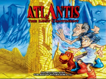 Atlantis - The Lost Continent (EU) screen shot title